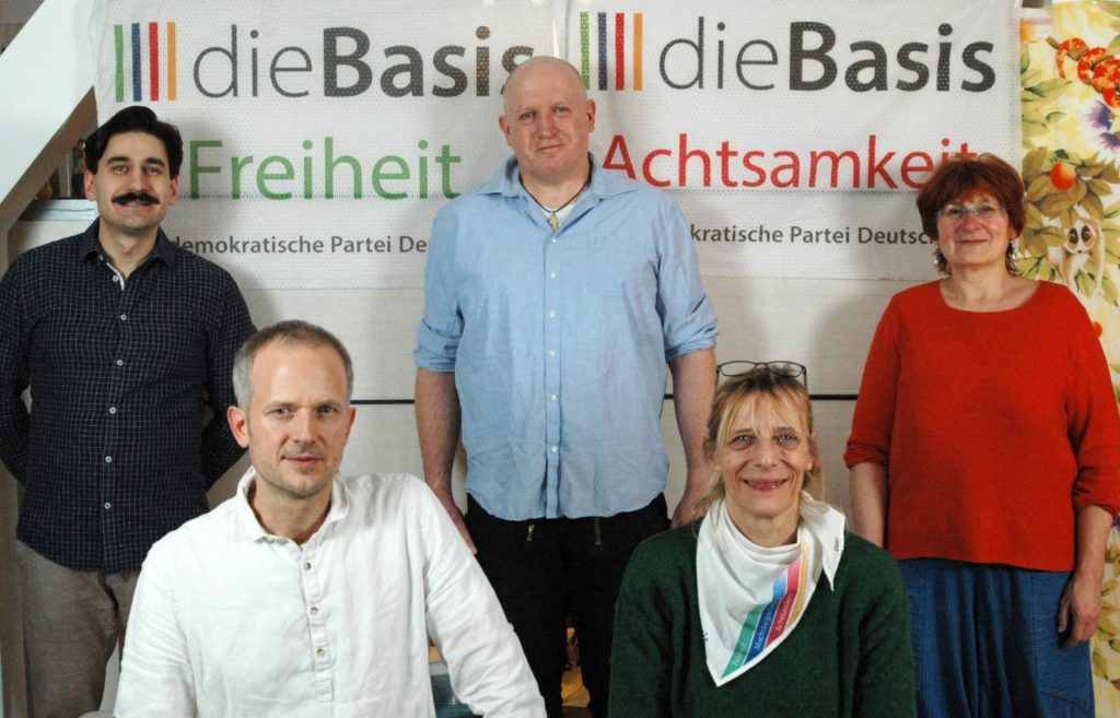 Gründungsvorstand des Bezirksverbands Friedrichshain-Kreuzberg