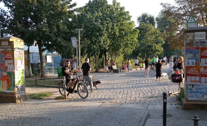 Görlitzer Park - Eingangsbereich