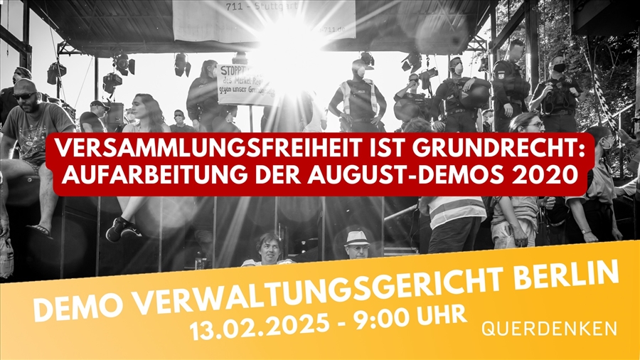 Demo Verwaltungsgericht Berlin