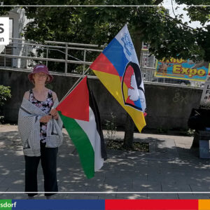 Stand der Ortsgruppe Marzahn-Hellersdorf am Eastgate