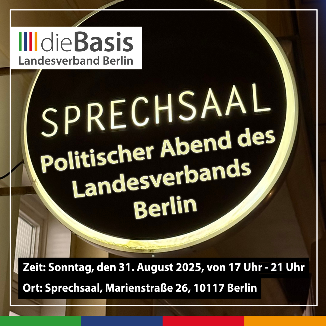 Politischer Abend am 31. August 2025