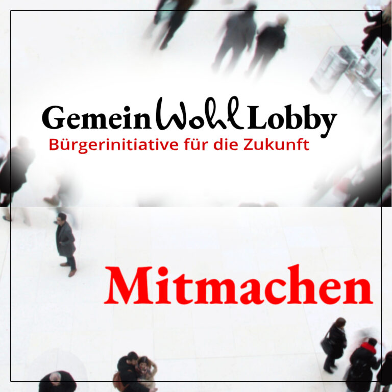 Gemeinwohl-Lobby Mitmachen