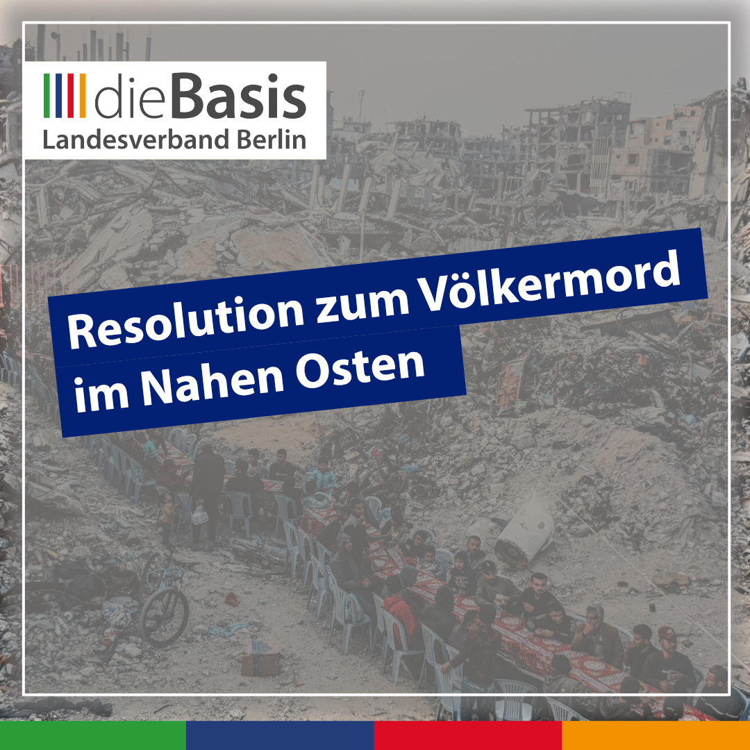 Resolution zum Nahostkrieg