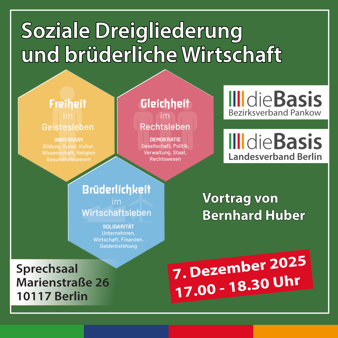 Vortrag Soziale Dreigliederung