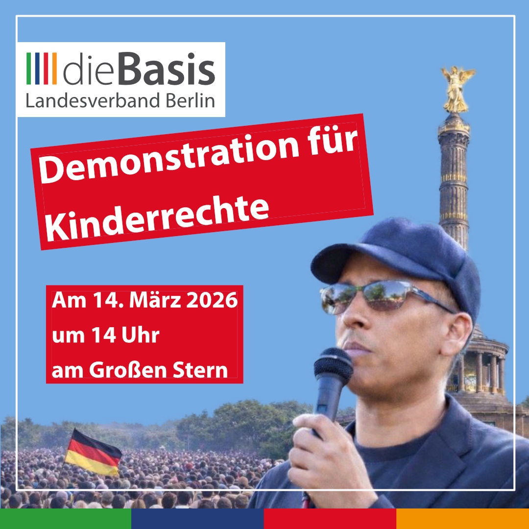 Beitragsbild: Demonstration mit Xavier Naidoo am Großen Stern