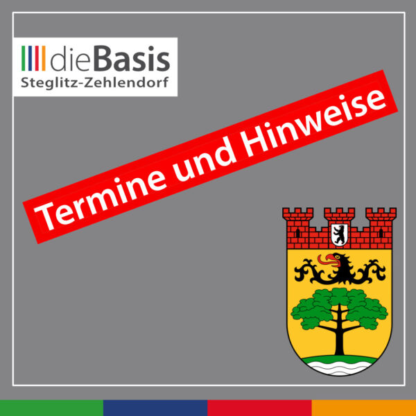 Beitragsbild für Termine in Steglitz-Zehlendorf