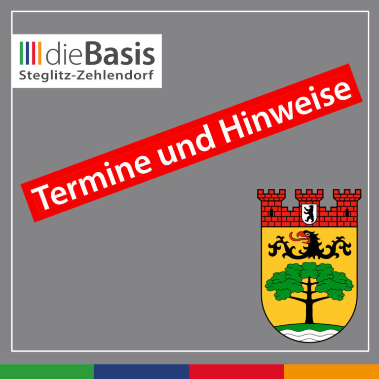 Beitragsbild für Termine in Steglitz-Zehlendorf