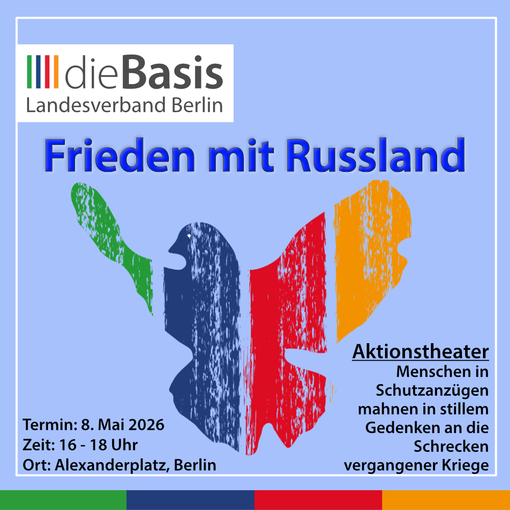 Frieden mit Russland - Aktionstheater