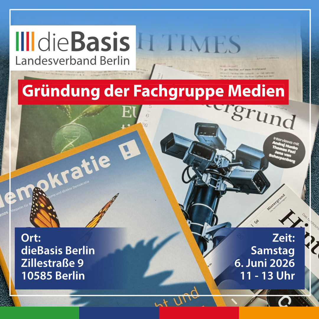 Gründung der Fachgruppe Medien