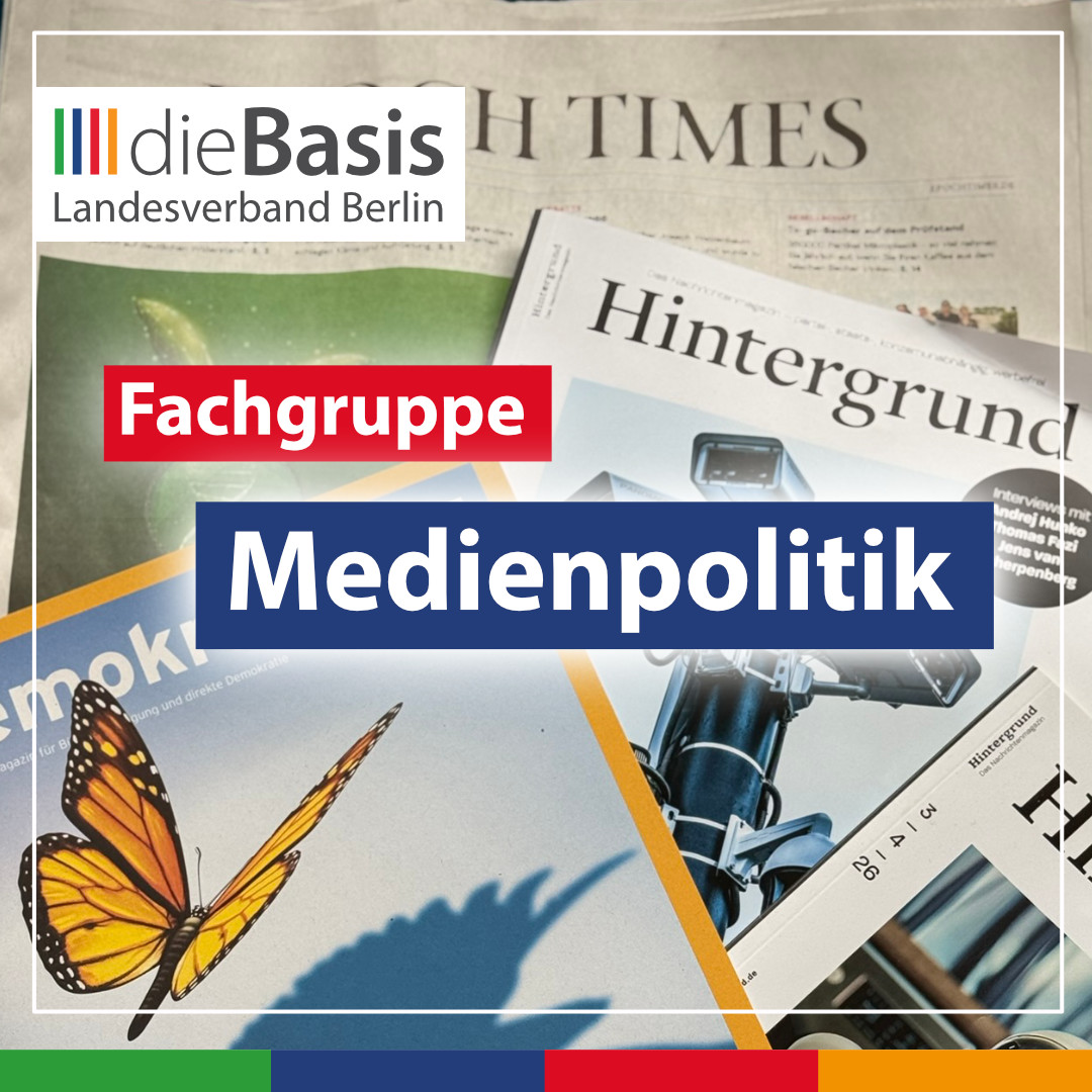 Veranstaltungsbild: Fachgruppe Medienpolitik
