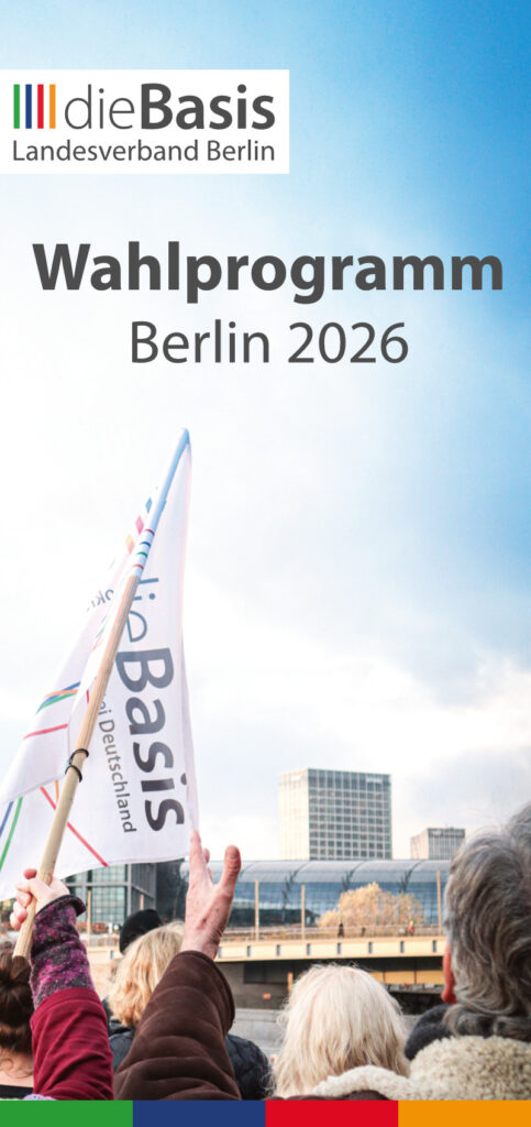 Titelblatt Wahlprogramm Berlin 2026